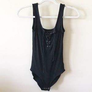 AEO Essential Black Bodysuit // Size Small